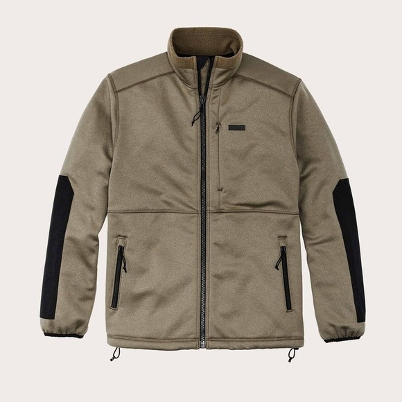 Filson Men's Field Olive‎ Granite Spire Fleece Jacket Size Medium Full Zip NWT